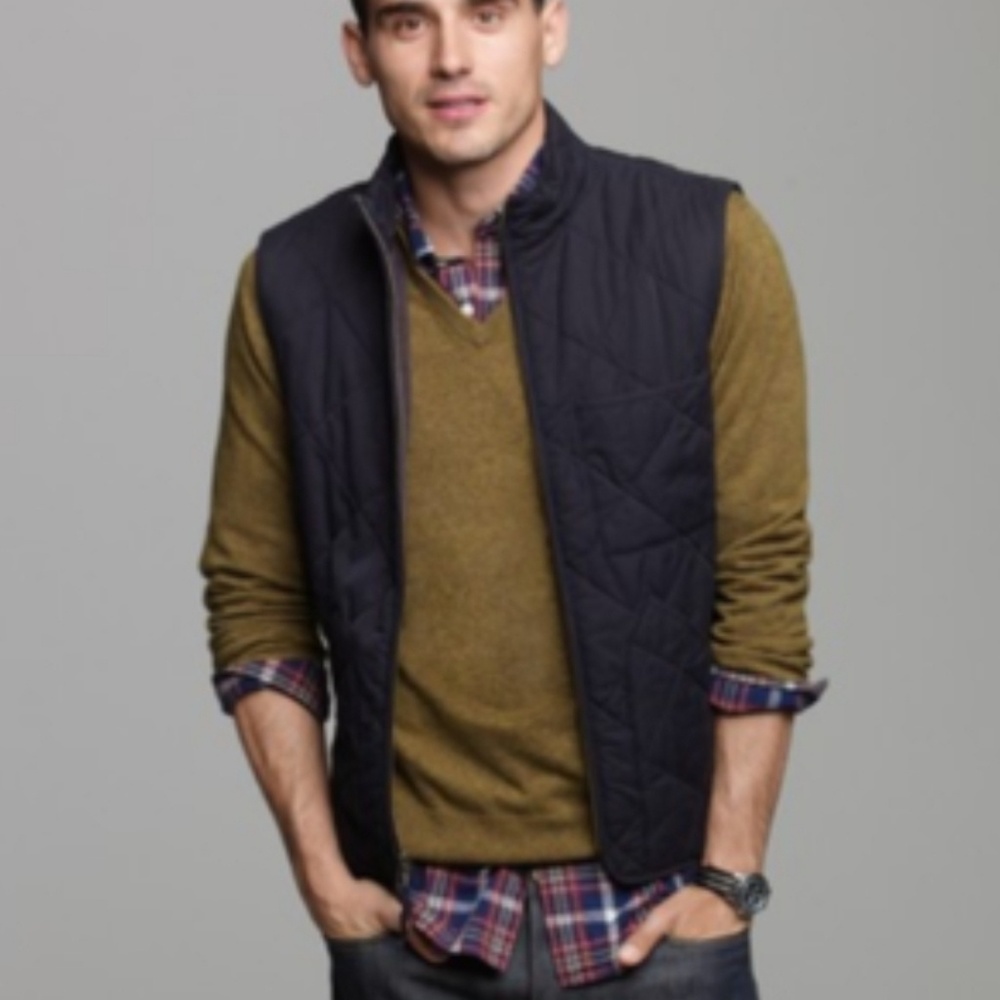 J.Crew quilted primaloft vest